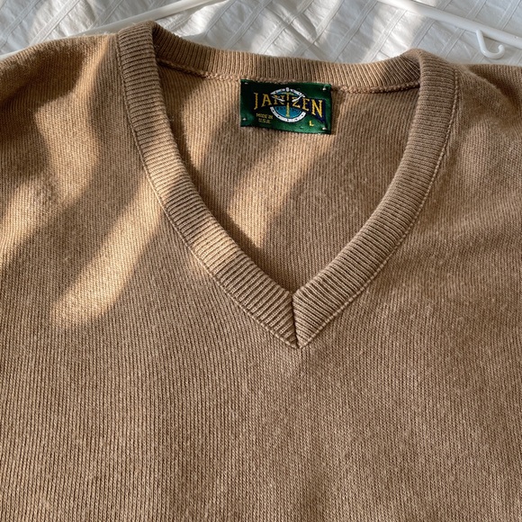 Jantzen Vintage Men’s V Neck Sweater L - Picture 5 of 5